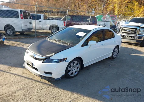 2010 Honda Civic Lx from USA, damaged, VIN 2HGFA1F53AH540344